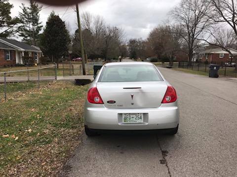 2009 Pontiac G6 Sedan